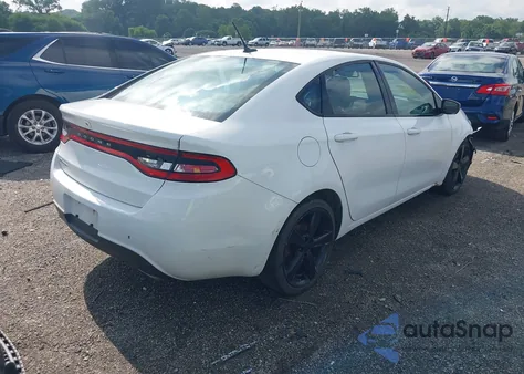 2016 Dodge Dart Sxt из США, поврежденный, VIN 1C3CDFBBXGD517932